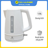 Bình Đun Siêu Tốc Electrolux EEK1303W - 1.5 Lít - Hàng chính hãng