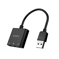 ORICO USB external sound card free drive three-in-one desktop laptop universal headset microphone converter headset two in one SKT3