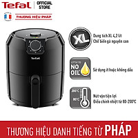 Nồi chiên không dầu Tefal EY201866 - Dung tích lớn XL 4.2L- Công suất 1500W - Lòng nồi bằng thép không rỉ phủ chống dính - Hàng chính hãng