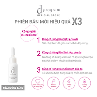 Sữa dưỡng trắng da d program Whitening Clear Emulsion 11ml