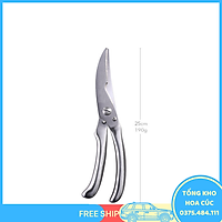 Kéo Cắt Xương Gà Inox - 25Cm 190G - Vận Chuyển Miễn Phí Toàn Quốc