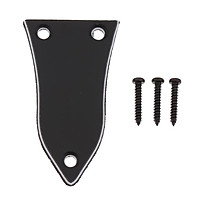 Durable 3ply Plastic Truss Rod Cover for Epiphone Guitar Replacement Accessory Black
