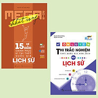 Combo sách ôn luyện thi trắc nghiệm THPT quốc gia – Mega luyện đề THPT quốc gia 2019 môn Lịch sử