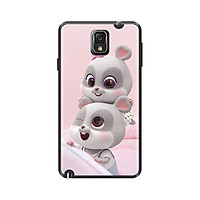 Ốp lưng TPU viền dẻo cho điện thoại SAMSUNG GALAXY NOTE 3 Hình Chuột Tết 2020 - Mẫu 04