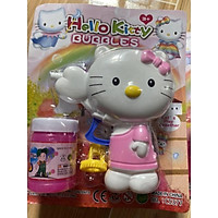 Vỉ đồ chơi s.ú.n.g thổi bong bóng xà phòng hình Kitty 1168