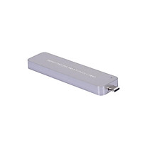 M.2 NVME to Type-C Adapter M2 PCIE SSD Adapter Card Portable Hard Drive Enclosure Plug & Play