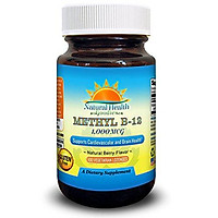 Vitamin B12 Methylcobalamin 1000 mcg Vegan Sublingual Chewable Lozenges from Natural Health Goodies