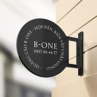Hộp đèn quảng cáo hút nổi mica - Không đèn led