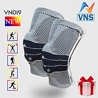 BĂNG BẢO VỆ KHỚP ĐẦU GỐI 360º VNSPORT - VN019 (NEW) - KNEE SUPPORT 360º VN019 PROFESSIONAL. Mẫu Thiết Kế Mới Nhất Cải Tiến Toàn Bộ Chất Liệu, Độc Quyền Tại VNSport - Hàng Cao Cấp Chính Hãng Dùng Cho Thể Thao Chuyên Nghiệp ( 1 Chiếc - Tùy chọn chân sử dụng )