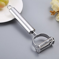 Dụng Cụ Gọt Rau Củ Quả Bào Nạo Sợi Inox 3 in 1 Nạo gọt củ quả đa năng ,dễ sử dụng sản phẩm được làm từ inox 304 được thiết kế 2 đầu nạo cao cấp cầm nhẹ tay nạo dễ dàng Gelife SRV01063