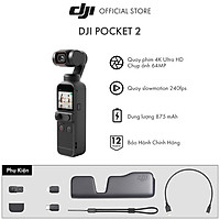 Máy quay phim DJI Osmo Pocket 2 Chống Rung 4K 60fps Basic -  Hàng Chính Hãng - Bảo Hành 12 Tháng