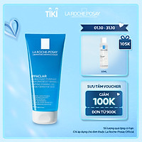 Gel rửa mặt tạo bọt làm sạch & giảm nhờn cho da dầu nhạy cảm La Roche-Posay Effaclar Purifying Foaming Gel (200ml)