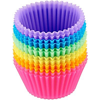 Set 24 Khuôn Silicone Làm Bánh Cupcake Tiện Dụng