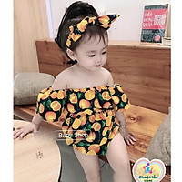 Sét đồ bơi cho bé gái, body kèm tuban bé gái kate thái cho bé từ 7kg đến 20kg