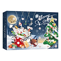 Countdown 24-grid Christmas Pendant Blind Box Red Rope 3 Necklace 24 Different Pendants Surprise Gift for Mate