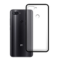 Ốp lưng Xiaomi Mi 8 Lite - Bề mặt nhám chống vân tay, lưng cứng, viền TPU dẻo - 02107 - Hàng Chính Hãng