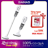 Máy Hút Bụi Cầm Tay Không Dây Sử Dụng Pin Sạc Damas Vacuum Cleaner D610 - Hàng Chính Hãng