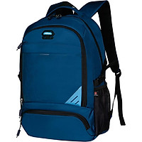 Edison Middle School Student Bag Men's Large Capacity Waterproof Backpack Junior High School College Leisure Sports Backpack K031-2 Blue