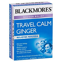 Blackmores Travel Calm Ginger 45 Tablets