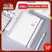 Sổ Tay A5 Deli - Bìa Cứng - Có Thể Thay Lõi Sổ - Lõi Ô Vuông/Kẻ Ngang -HA560/NA560