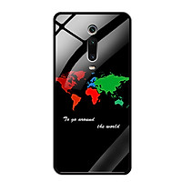 Ốp lưng Kính Cường Lực cho Xiaomi Mi 9T - 0486 World - Hàng Chính Hãng