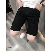 QUẦN SHORT JEAN NAM CHẤT BÒ CO GIÃN MẪU MỚI SIÊU HOT THỜI TRANG CAO CẤP AQ015