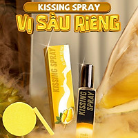 Kissing Spray Vị Sầu Riêng chai xịt 20ml - LOLI & THE WOLF, Tặng Kèm Mút Rửa Mặt
