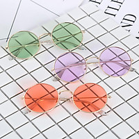 Fashion Retro Round Frame Sunglasses Outdoor Sports Traveling Glasses Eyewear