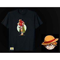 (sale) Áo Thun One Piece anime shirt zoro x luffy