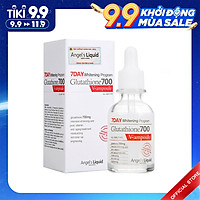 Serum Dưỡng Trắng Làm Đều Màu Da Angel Liquid 7 Day Whitening Program Glutathione 700 V-Ample 30ml