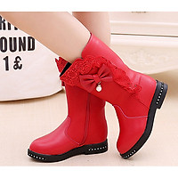 Giày Boot ( cao cấp ) cho bé gái phong cách hàn quốc - BBS004
