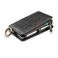Ví Da PU Đựng Điện Thoại Kèm Card Holder FLOVEME Cho Samsung Galaxy S6 / S6 Edge / S7 - Đen