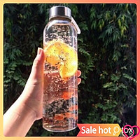 Combo 5 chai thủy tinh trắng loại 500ml