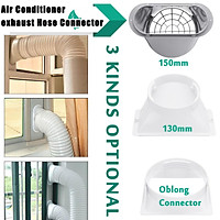 130/150/179mm Portable Exhaust Hose Tube Connector for Air Conditioner Window"/6"