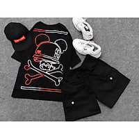 Áo thun tay lửng Bad Habits Draw 3D Streetwear Streetstyle