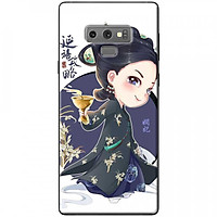 Ốp lưng dành cho Samsung Galaxy Note 9 mẫu Cô gái Trung Hoa chibi