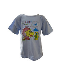 Áo trẻ em sơ sinh tay ngắn - họa tiết hoạt hình nhiều màu, thun 100% Cotton mềm mịn, thoáng mát - Shop TiVung chuyên quần áo trẻ em