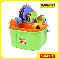 Bộ Đồ Chơi Rửa Bát Mini Chất Liệu An Toàn, Siêu Bền, Phát Triển Tư Duy, Trí Tưởng Tượng, Tập Cho Bé Làm Quen Việc Nhà, Đồ Chơi Châu Âu – Polesie Toys 42002