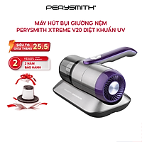 Máy hút bụi giường nệm không dây UV PerySmith XTREME V20 cầm tay hiện đại - Hàng chính hãng