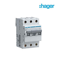 CẦU DAO TỰ ĐỘNG (APTOMAT) 3 CỰC 6A - 25A HAGER