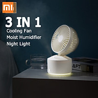 Quạt máy tính để bàn 3 trong 1 Xiaomi Wellsmart Máy tạo độ ẩm siêu âm Cool Mist Beauty