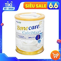 Sữa bột Bonecare Calcimax+ 900g dành cho người từ 18 tuổi trở lên bổ sung canxi phòng ngừa loãng xương, tim mạch và tiểu đường.