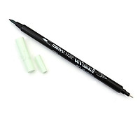 Bút lông hai đầu màu nước Marvy LePlume II 1122 - Brush/ Extra fine tip - Celadon (95)
