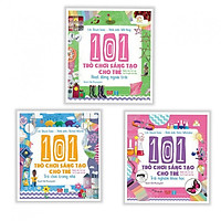 Combo 101 trò chơi sáng tạo cho trẻ ( 3 cuốn ) ( tặng kèm bookmark thiết kế)