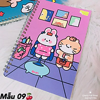 Sổ Tay Cute Lò Xo Size Lớn Siu Dễ Thương Shop Chụp