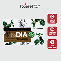 Hỗ trợ giảm & ổn định đường huyết FoDia- Hộp 30 viên.