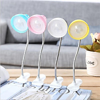 Adjustable Clip On Book Reading Light Eye Protection Mini LED Bedside Table Lamp