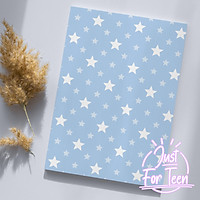 CHO NỮ - Bọc vở họa tiết ngôi sao dễ thương - bao tập minimal đáng yêu
