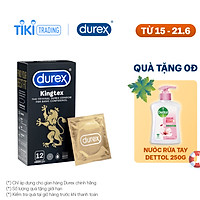 Bao cao su Durex Kingtex 12 bao