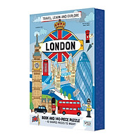 Bộ xếp hình 140 mảnh KHÁM PHÁ LONDON của hãng Sassi - CITIES LONDON